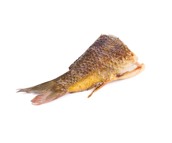 Grillad karp fisk svans. — Stockfoto