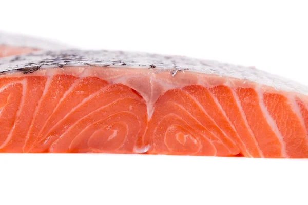 Textura de filé de salmão . — Fotografia de Stock