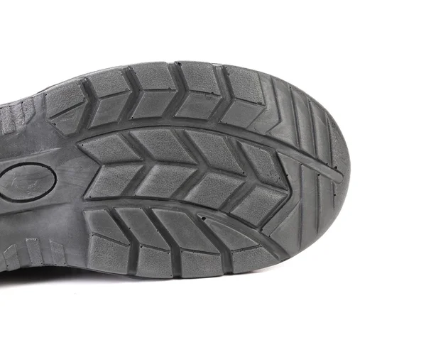 Black shoe sole. — Stock Photo, Image