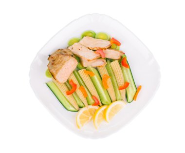 sebzeli et salatası.