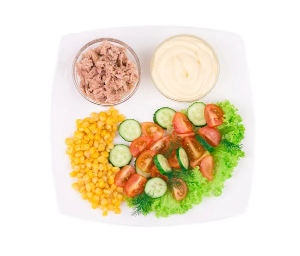 Tuna Salad. — Stock Photo, Image