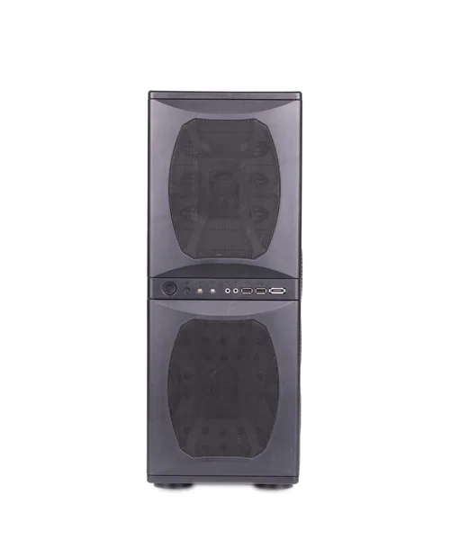 Black pc speaker. — Stock Photo, Image