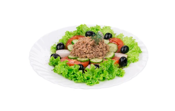 Tonijnsalade. — Stockfoto