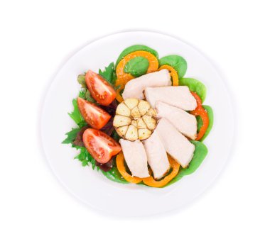 sebzeli et salatası.