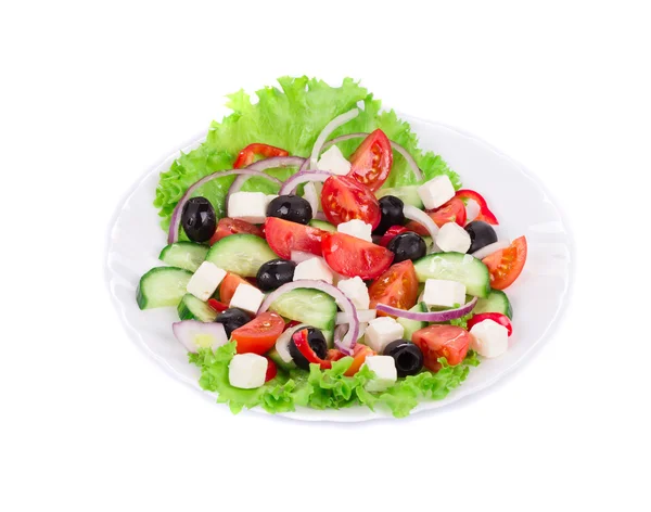 Griechischer Salat. — Stockfoto