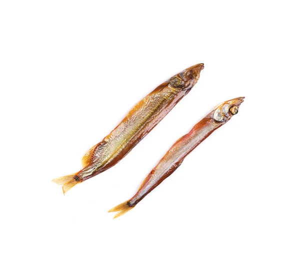 Zwei Fische geräuchert. — Stockfoto