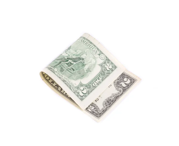 Two dollars bill. — Stock Photo, Image