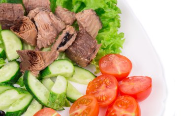 ton balıklı salata.