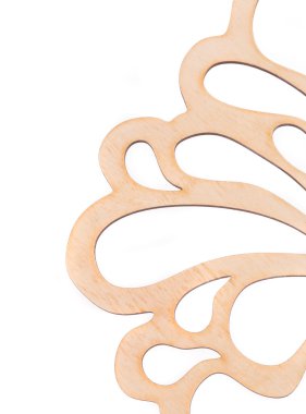 Kavisli ahşap desen