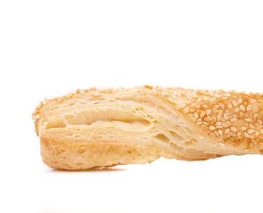 Kızarmış peynirli kraker.