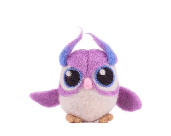Soft toy owl. — Stock Photo, Image