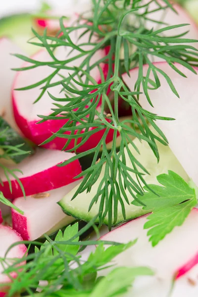 Radish salad — Stock Photo, Image