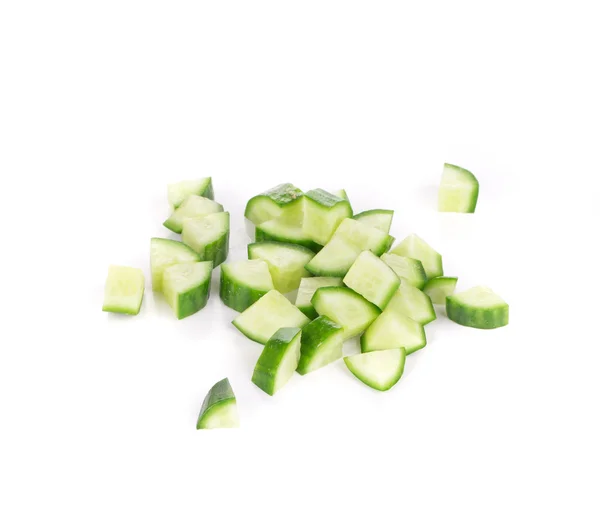 Bunch of sliced cucumber. — Stock Photo, Image
