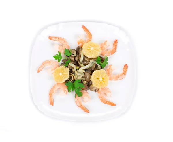 Salade de crevettes . — Photo