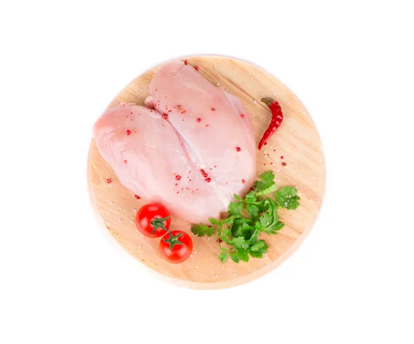 Raw chicken breast — Stock Photo, Image