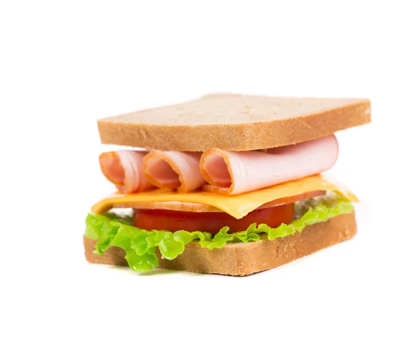 ハムとチーズのサンドイッチ. — ストック写真