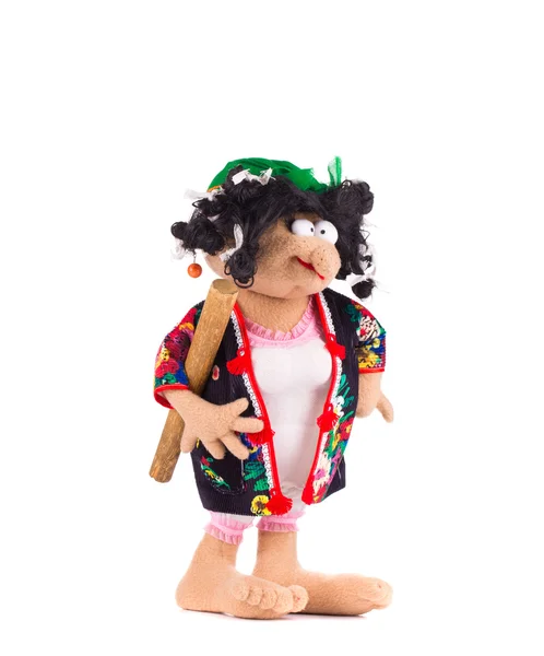 Funny toy doll. — Stock Photo, Image