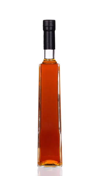 Bottiglia piena di brandy . — Foto Stock