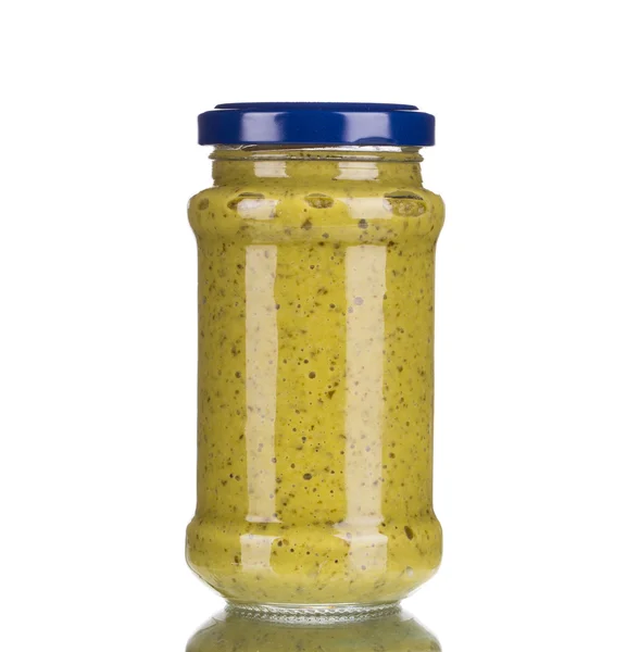 İtalyan sosu pesto. — Stok fotoğraf