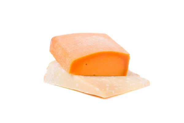 Dva typy sýrů. — Stock fotografie