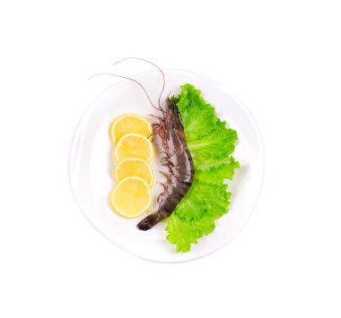 Çiğ kaplan karidesi