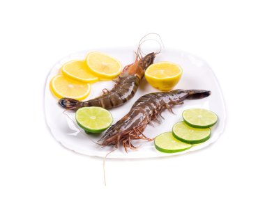 Çiğ kaplan karidesi