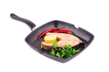 Somon steak Pan.