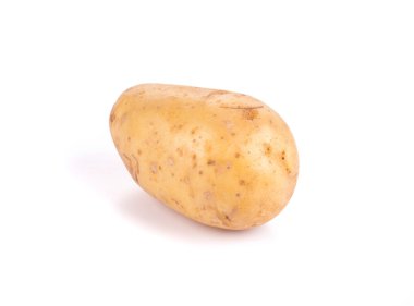 Olgun bir tane patates.
