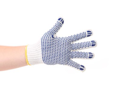 Beş parmak görünüyor..