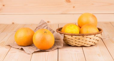 tropikal meyve ahşap zemin