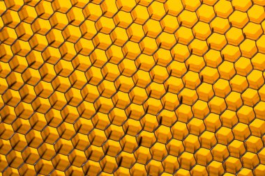 Sarı soyut doku petek