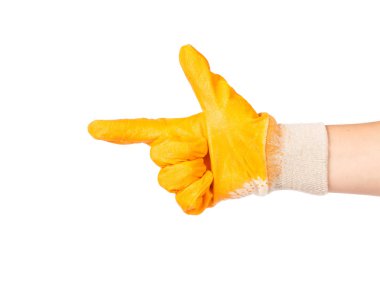 Koruyucu eldiven verin.