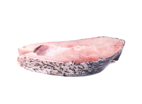 Bistecca di carpa fresca . — Foto Stock