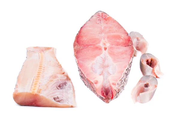 Havsabborre och karp fisk. — Stockfoto