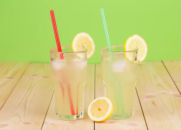 Lemonade in glasses — Stock Photo, Image