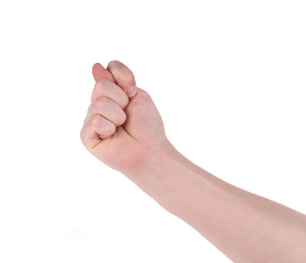 Gestikulerande med finger hand — Stockfoto