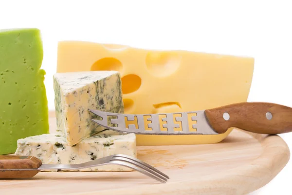 Different cheeses — Stock Photo, Image