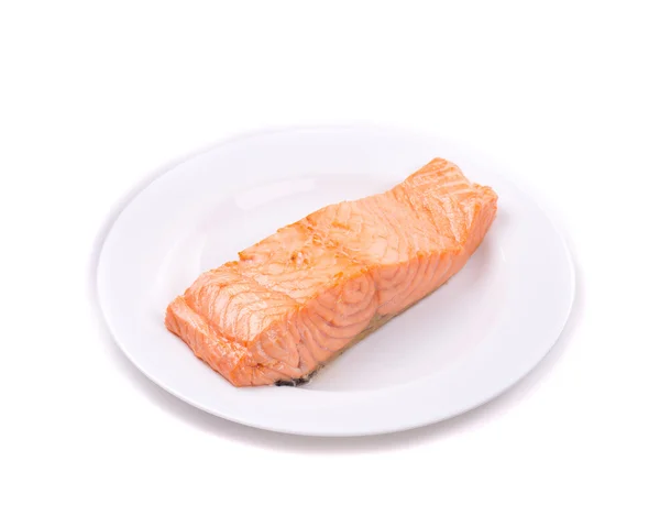 Roasted salmon — Stock Photo, Image