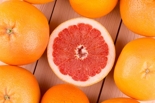 Vers geoogste grapefruit — Stockfoto