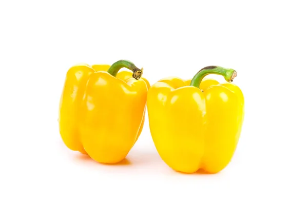 Zralé žluté papriky — Stock fotografie