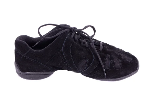 Black dance shoe. — Stock Photo, Image