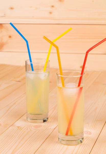 Glasses of lemonade — Stock Photo, Image