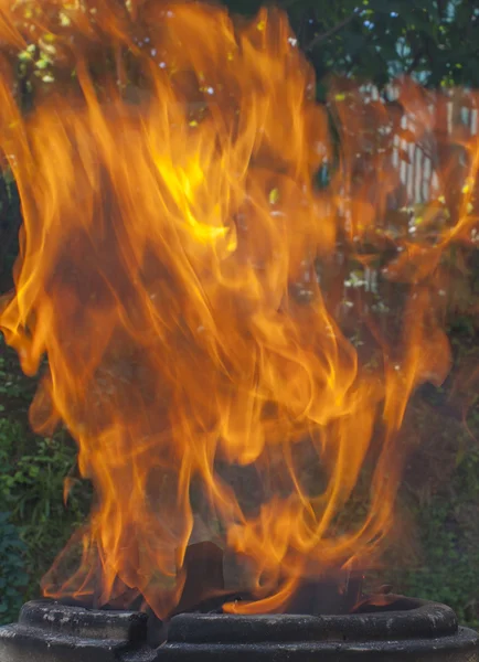 Bakgrund av lågan. — Stockfoto