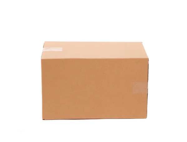 Corrugated cardboard box. Stock Image