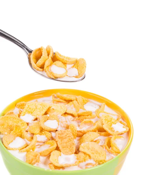 Corn flakes. — Stock Photo, Image