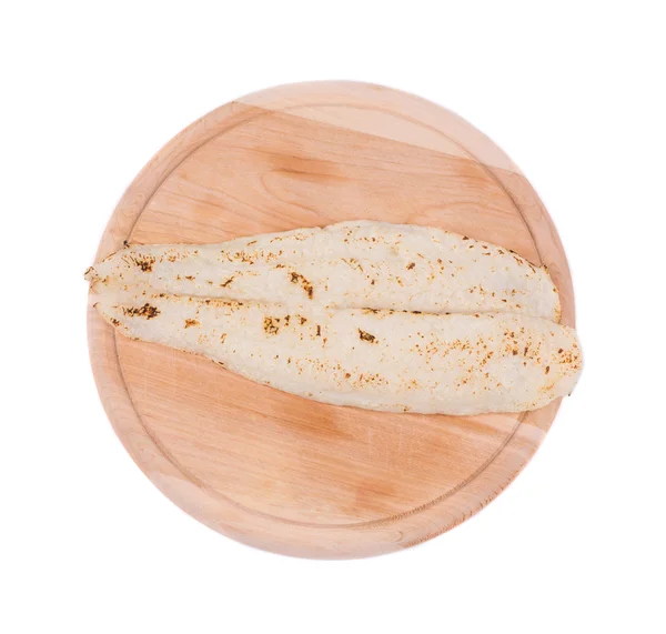Grilled fillet of pangasius. — Stock Image Grilled fillet of pangasius. Stock Photo
