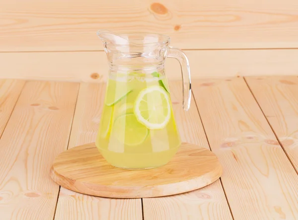 Pitcher with lemonade — Stock Photo, Image