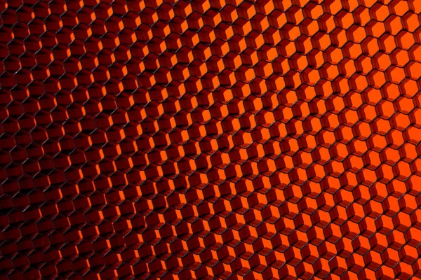 Grille en nid d'abeille — Photo