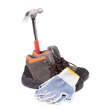 Çizmeli çalışma araçları.