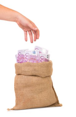 para çantasını euro Bono ile tam